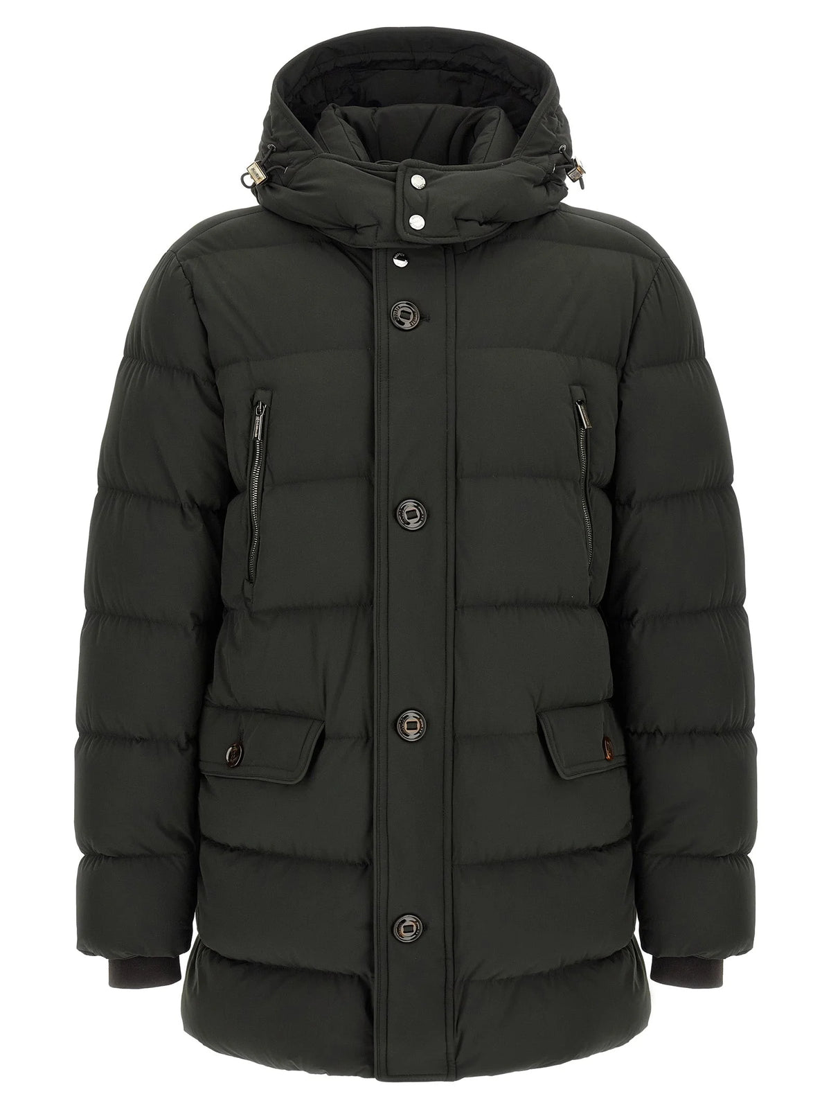 MooRER Bicolor Wool Full-Length Jacket