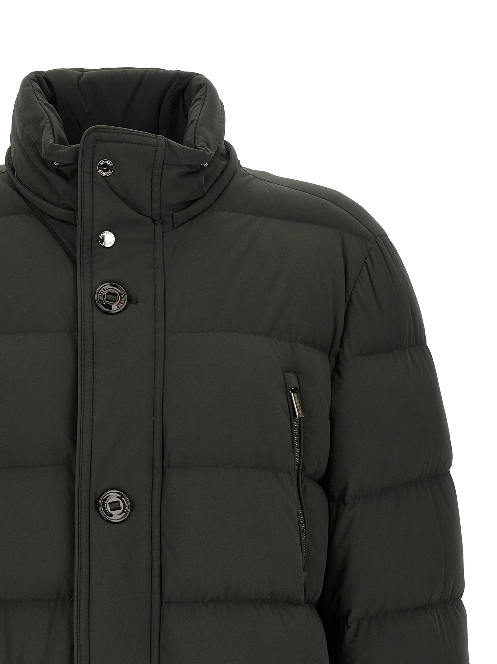 MooRER Bicolor Wool Full-Length Jacket