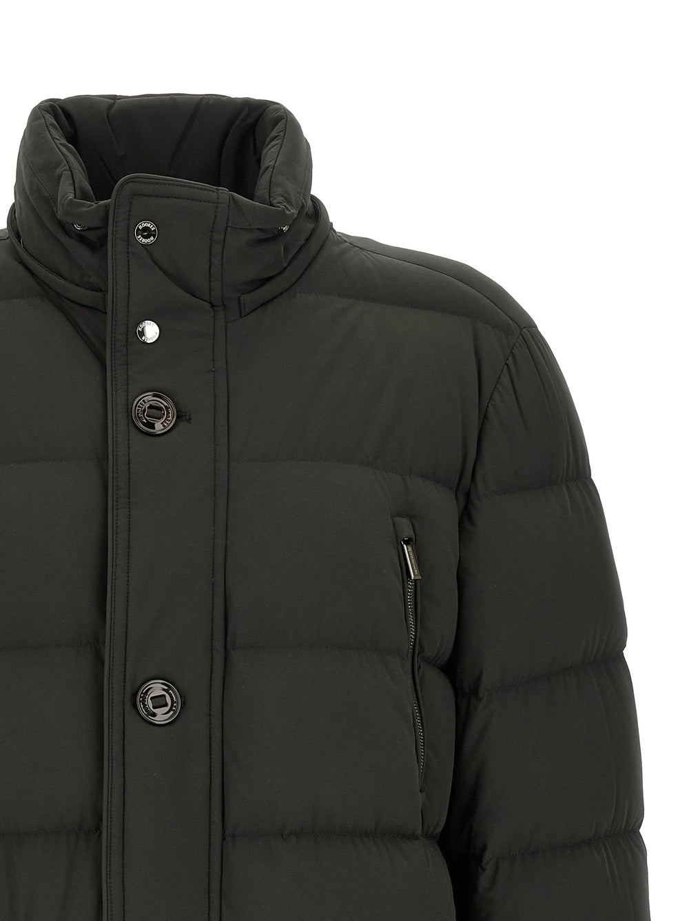 MooRER Bicolor Wool Full-Length Jacket