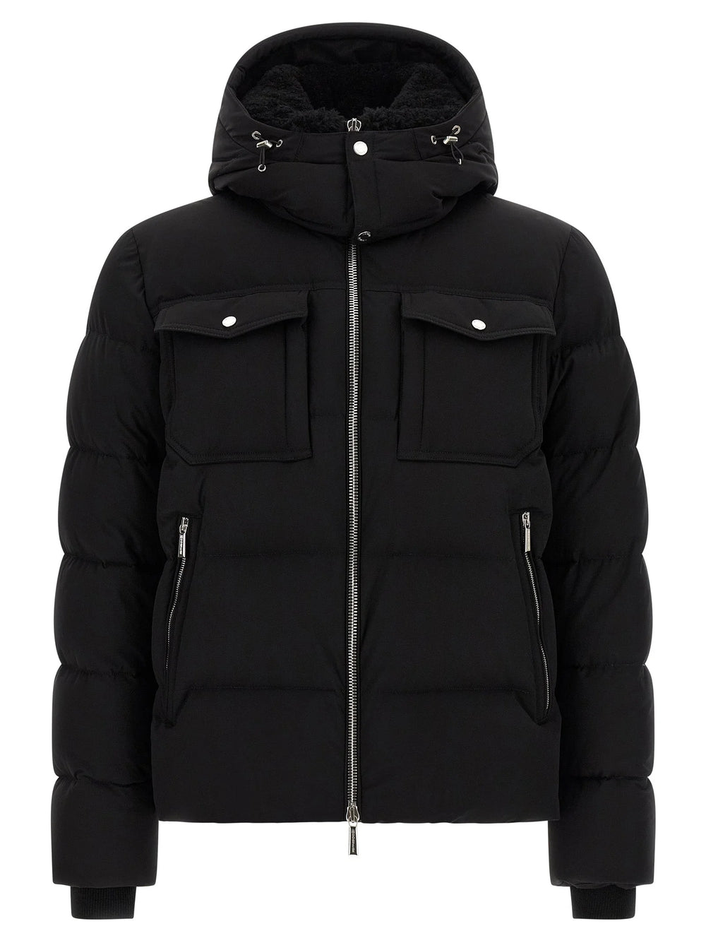 MooRER Black Wool Bomber