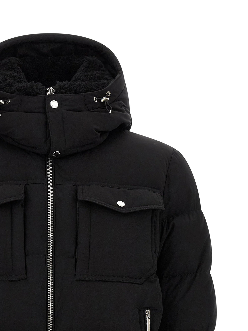 MooRER Black Wool Bomber