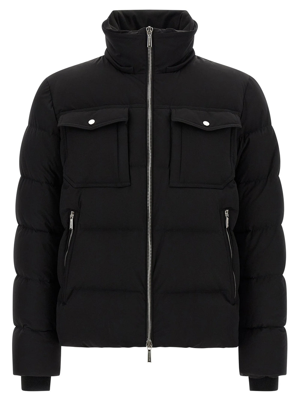 MooRER Black Wool Bomber