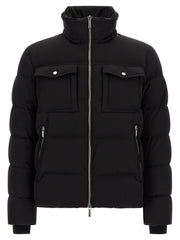 MooRER Black Wool Bomber