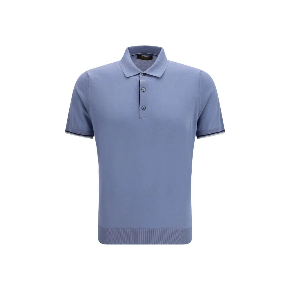 MooRER Kék Pamacsos Polo Ing