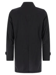 MooRER Blue Polyamide Coat