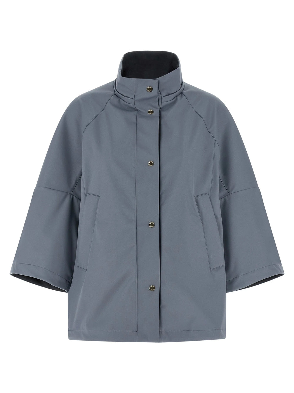 MooRER Blue Polyester Shell Jacket