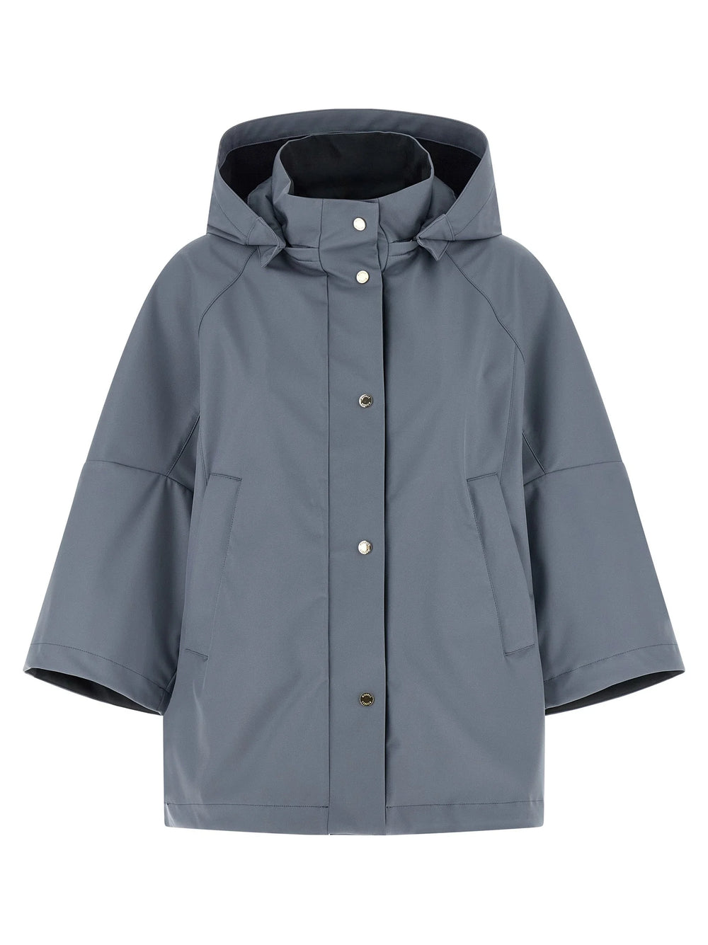 MooRER Blue Polyester Shell Jacket
