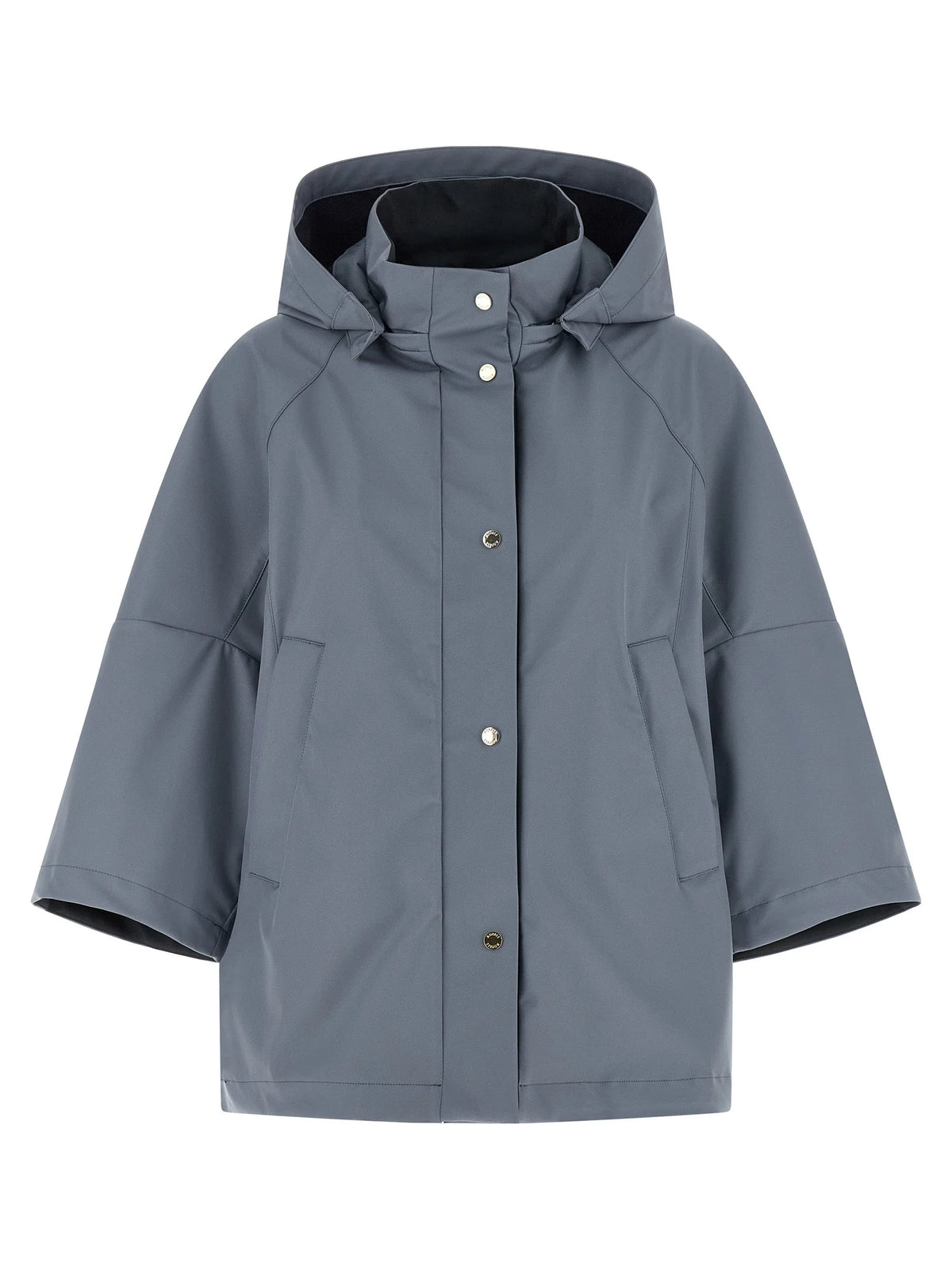 MooRER Blue Polyester Shell Jacket