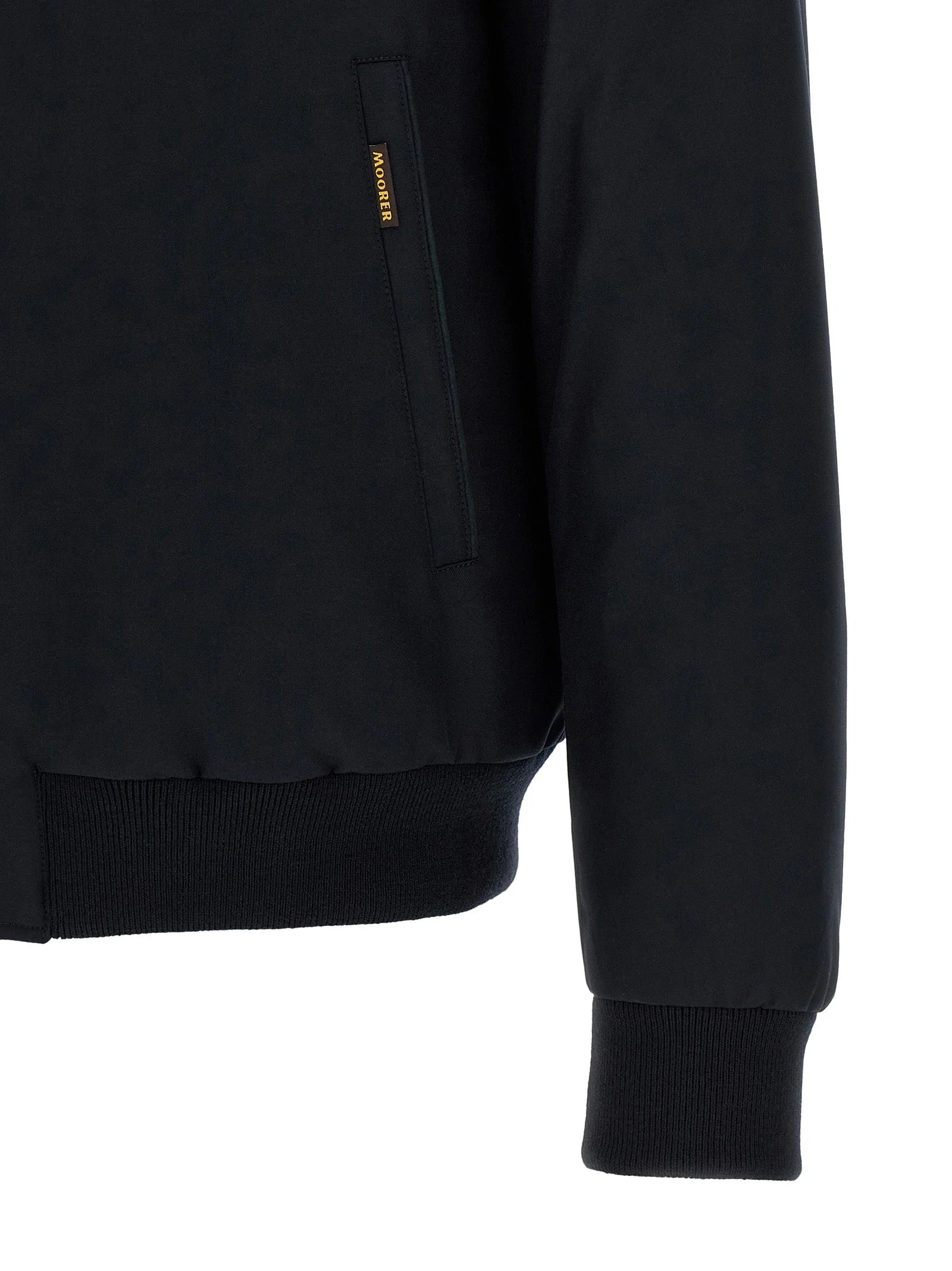 MooRER Blue Wool Bomber