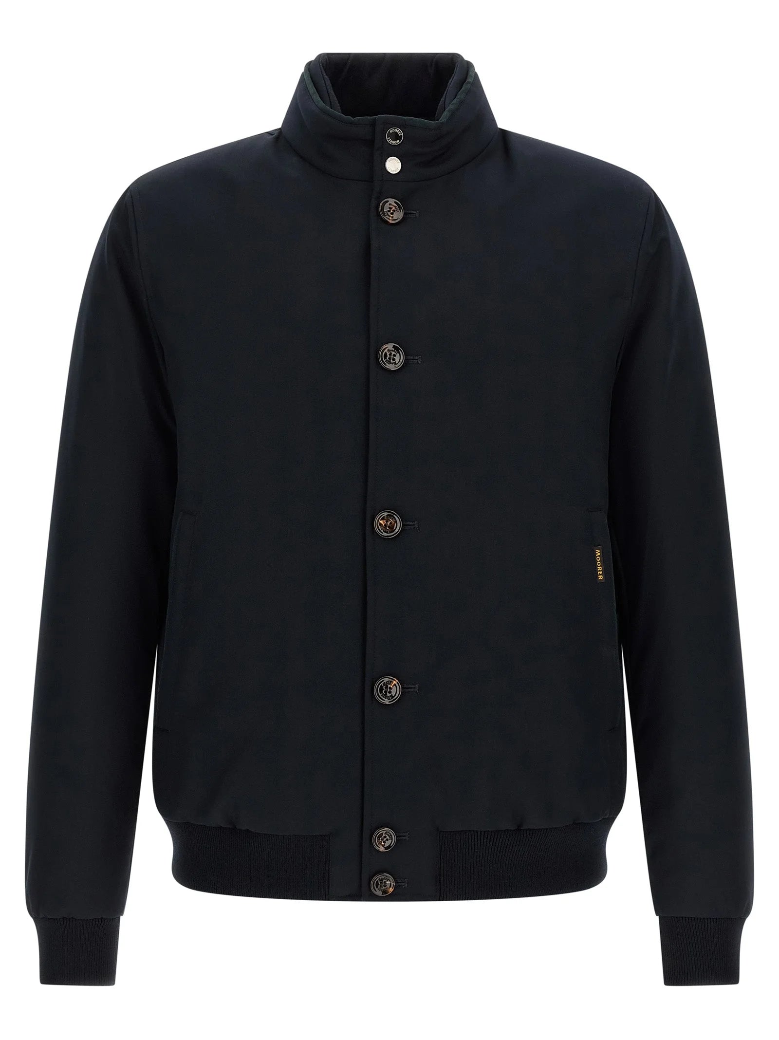 MooRER Blue Wool Bomber