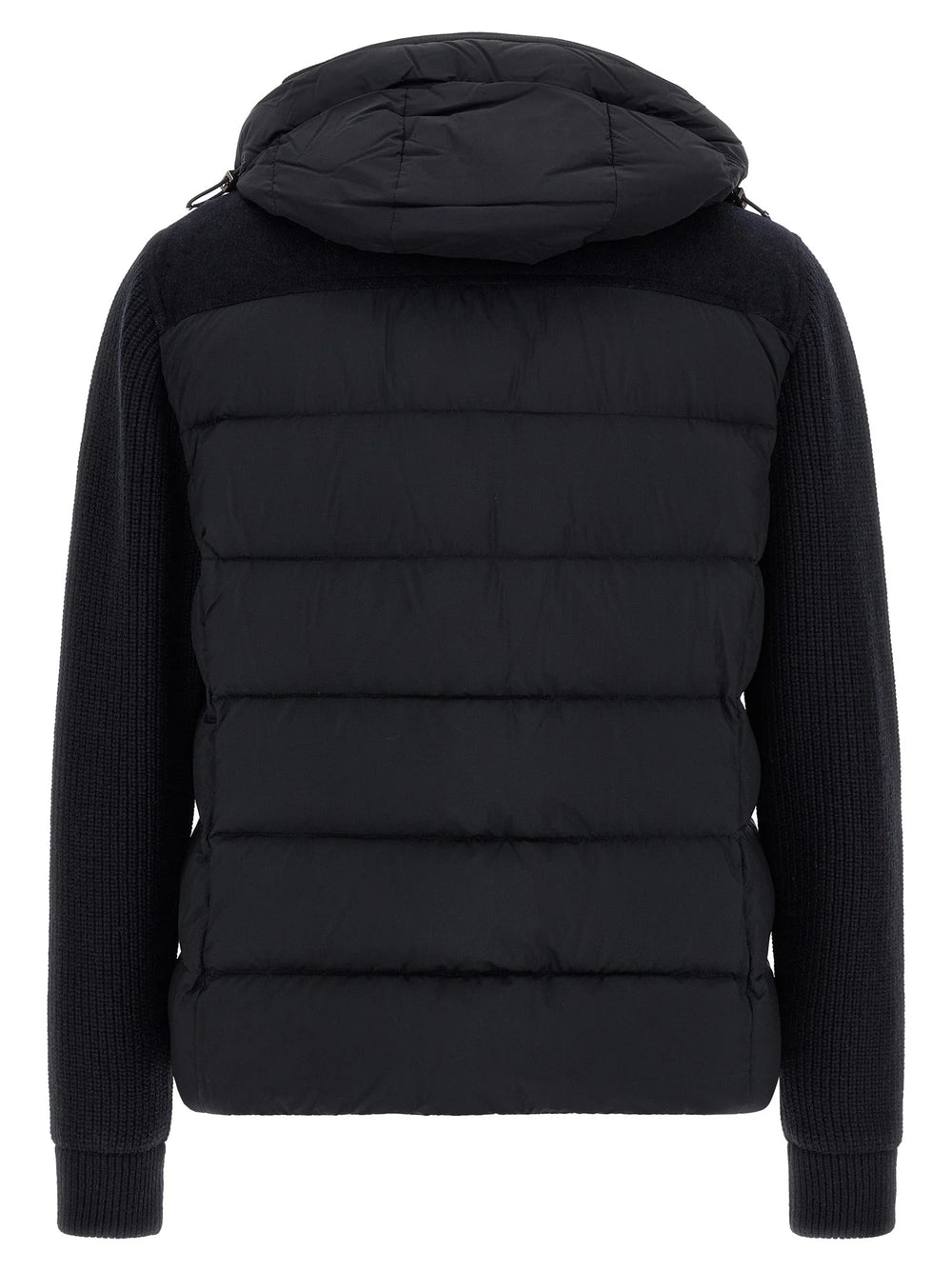 MooRER Blue Wool Full-Length Jacket