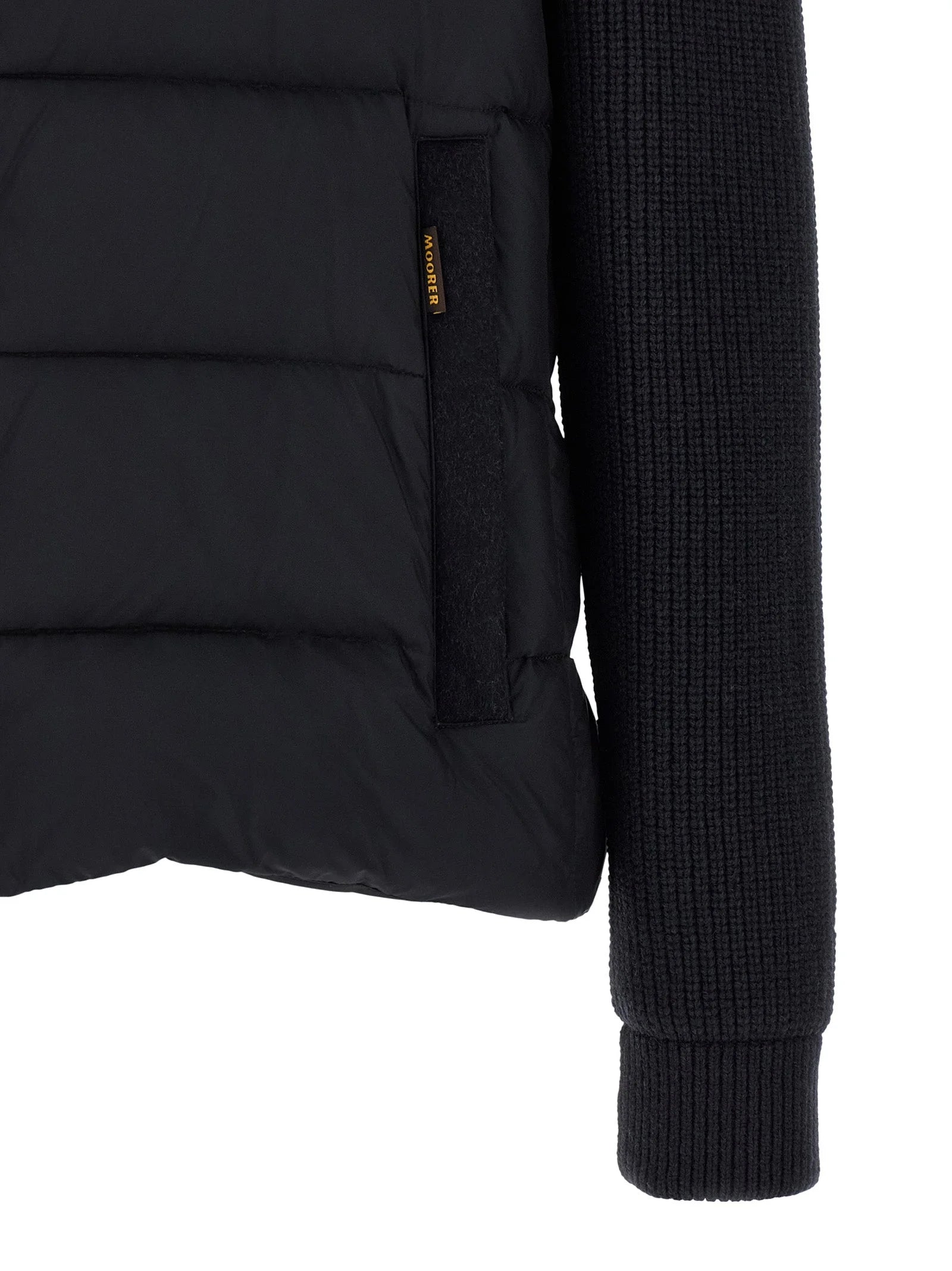 MooRER Blue Wool Full-Length Jacket