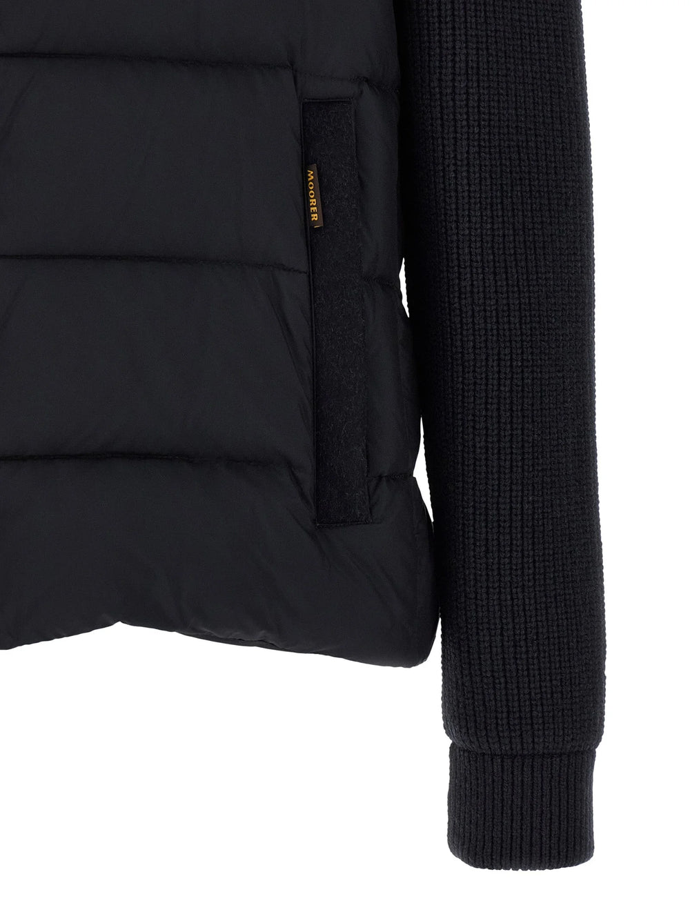 MooRER Blue Wool Full-Length Jacket