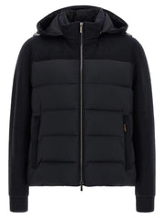 MooRER Blue Wool Full-Length Jacket