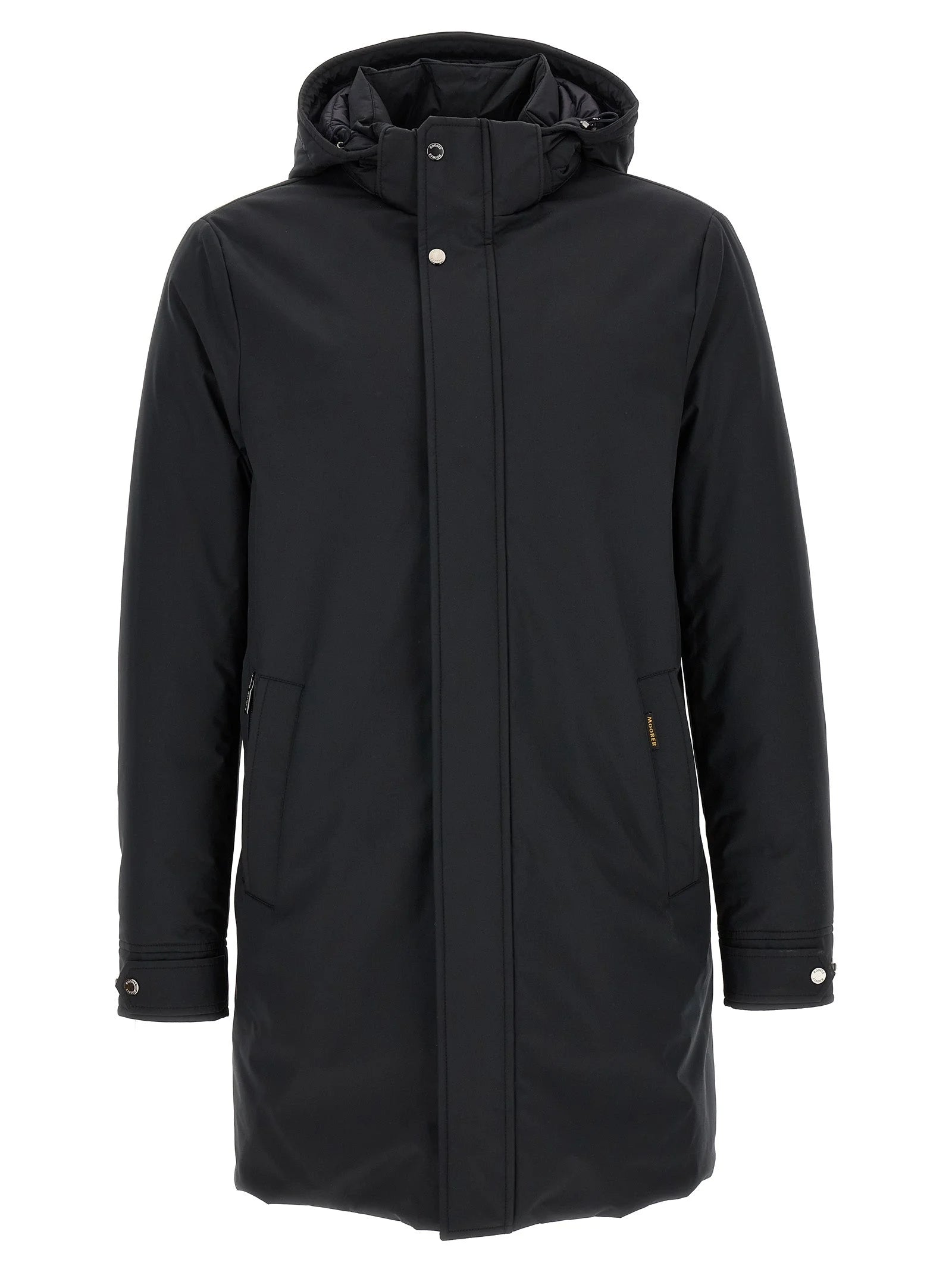 MooRER Blue Wool Parka