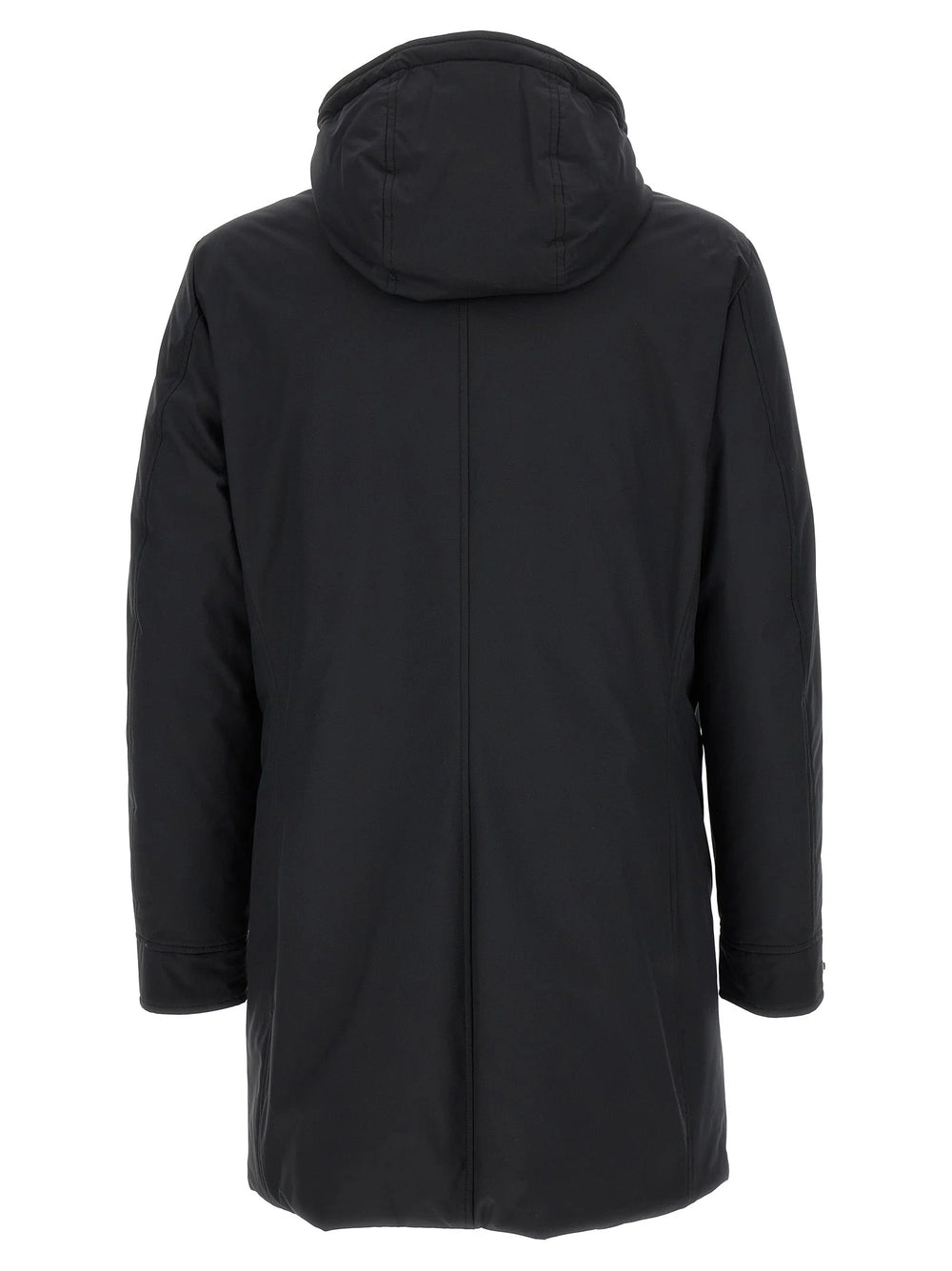 MooRER Blue Wool Parka
