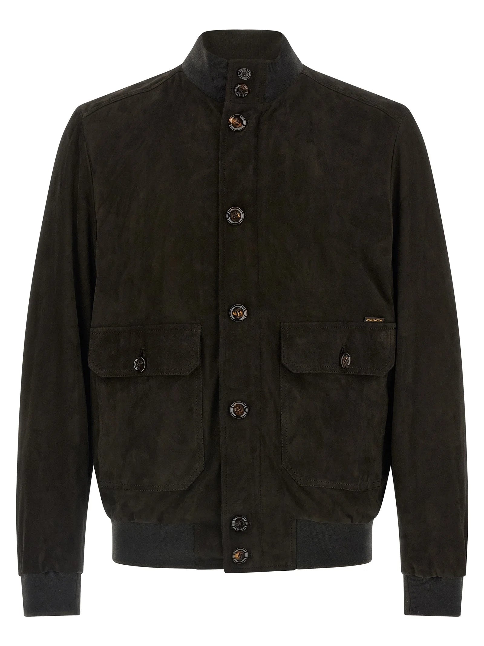 MooRER Brown Lamb Leather Leather Jacket - IT56 | XL