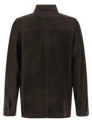 MooRER Brown Lamb Leather Leather Jacket - XXL