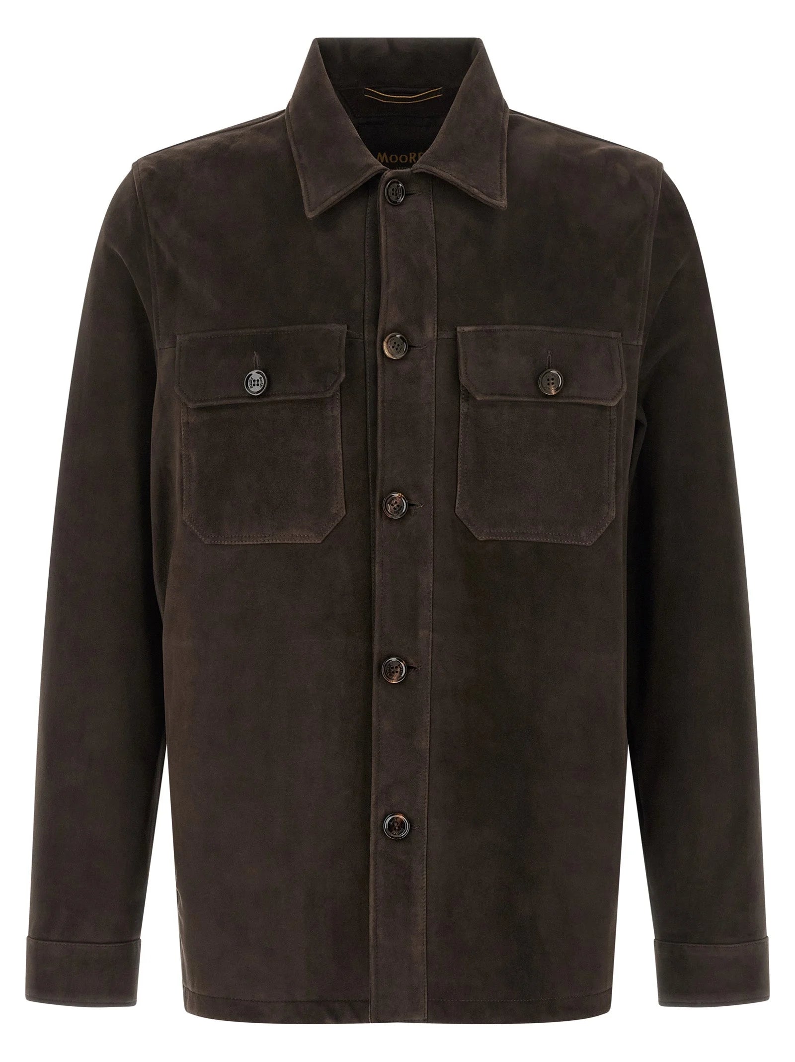 MooRER Brown Lamb Leather Leather Jacket - XXL