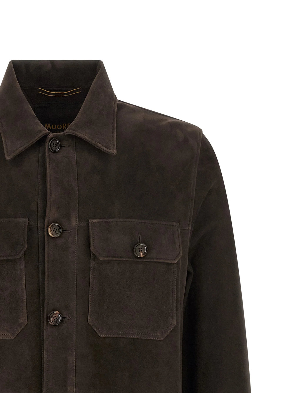 MooRER Brown Lamb Leather Leather Jacket - XXL