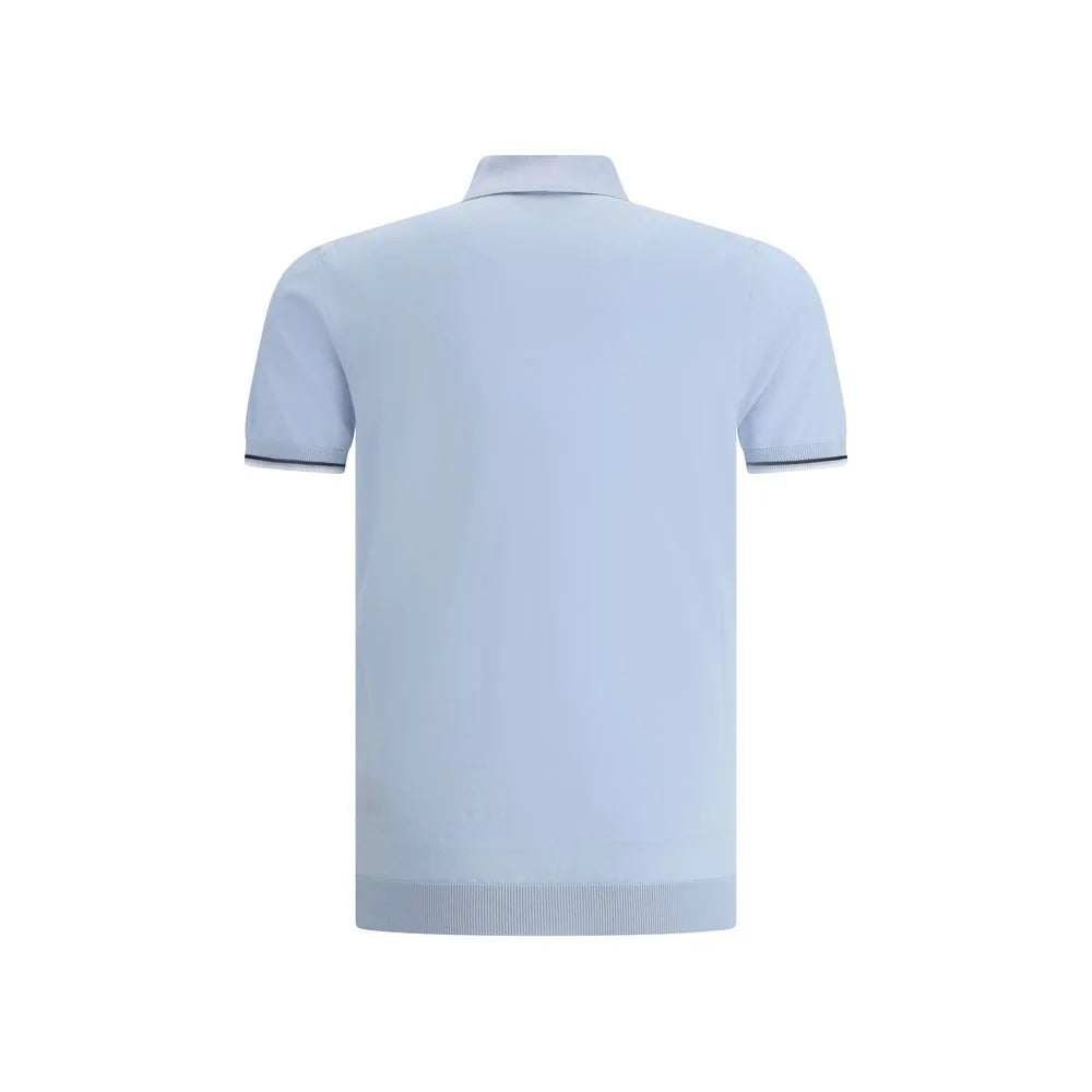 MooRER Cotton Polo Shirt - Polos