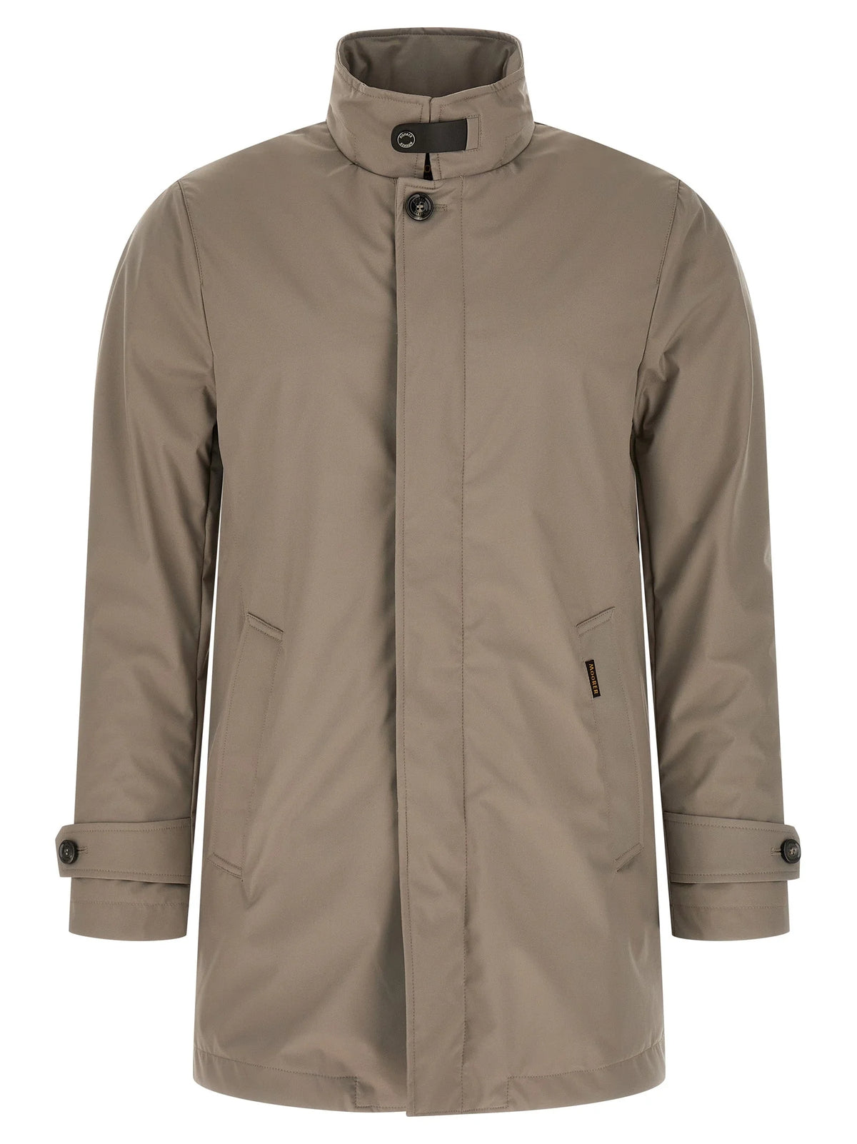 MooRER Gray Polyester Shell Jacket