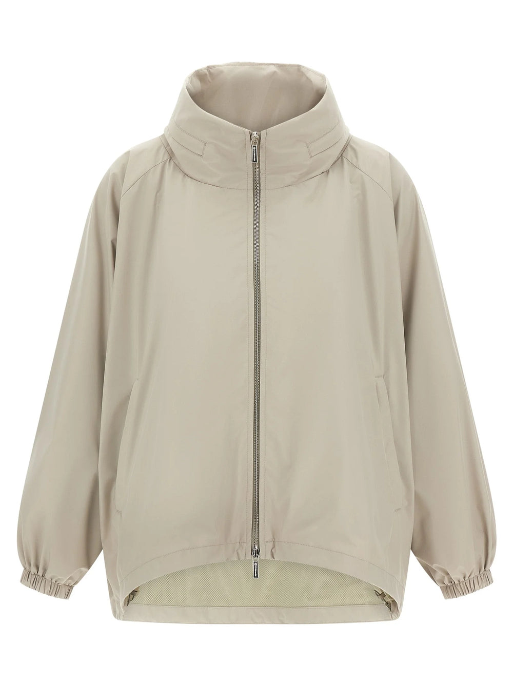 MooRER Gray Polyester Shell Jacket