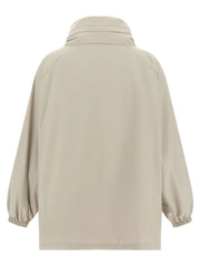 MooRER Gray Polyester Shell Jacket