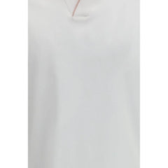 Polo shirt MooRER White από Βαμβάκι