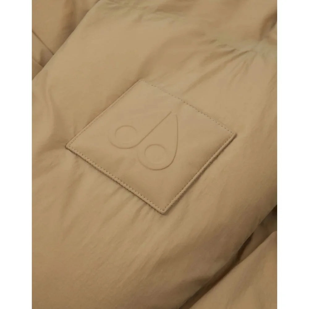 Moose Knuckles Beige Nylon Jackets & Coat - Puffer Jackets
