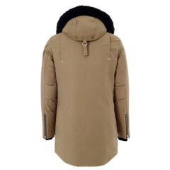 Moose Knuckles Beige Nylon Parka - M