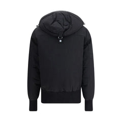 Moose Knuckles Black Cotton Clothing - Bomber Jackets