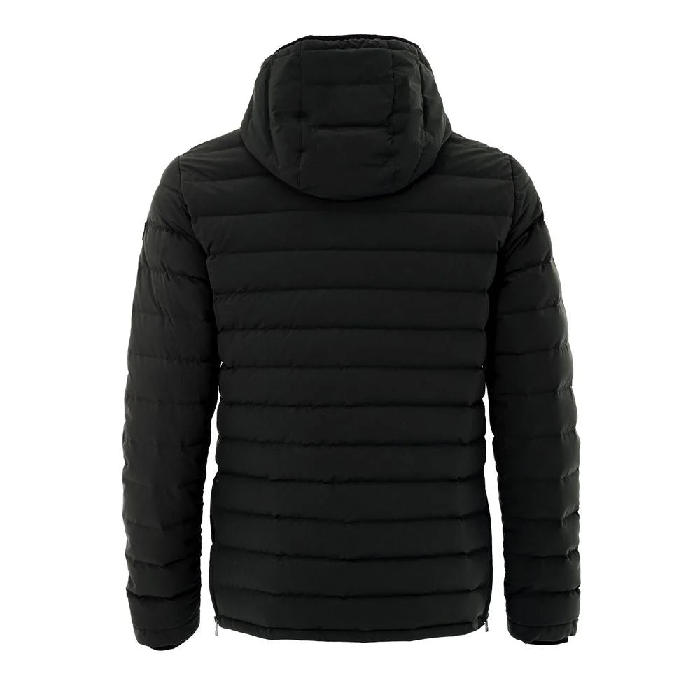 Moose Knuckles Black Cotton Coat - M