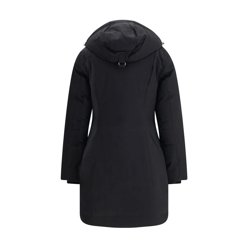 Moose Knuckles Black Cotton Parka - Parkas