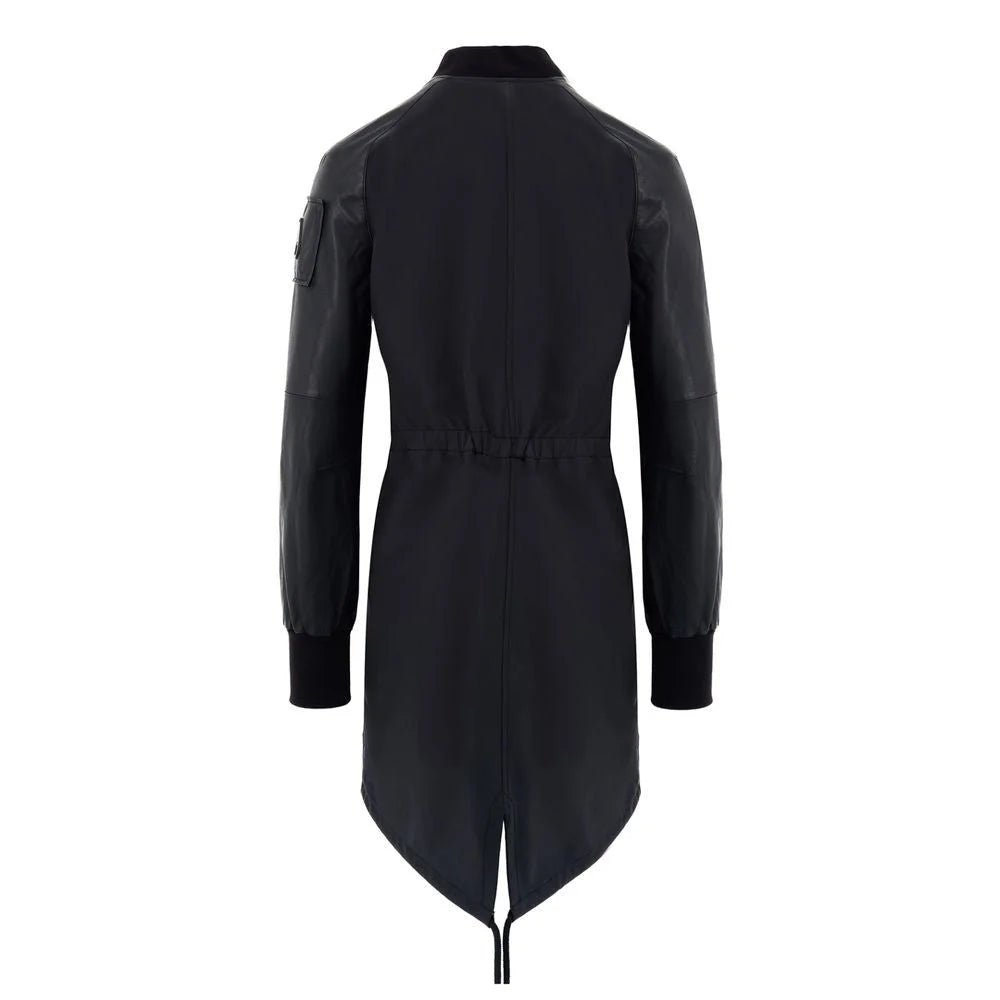 Moose Knuckles Black Cotton Parka - S