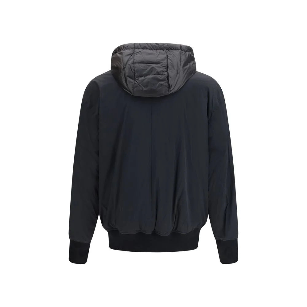 Moose Knuckles Black Nylon Bomber