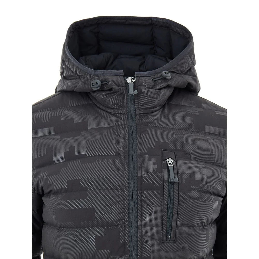 Moose Knuckles Black Nylon Coat - S