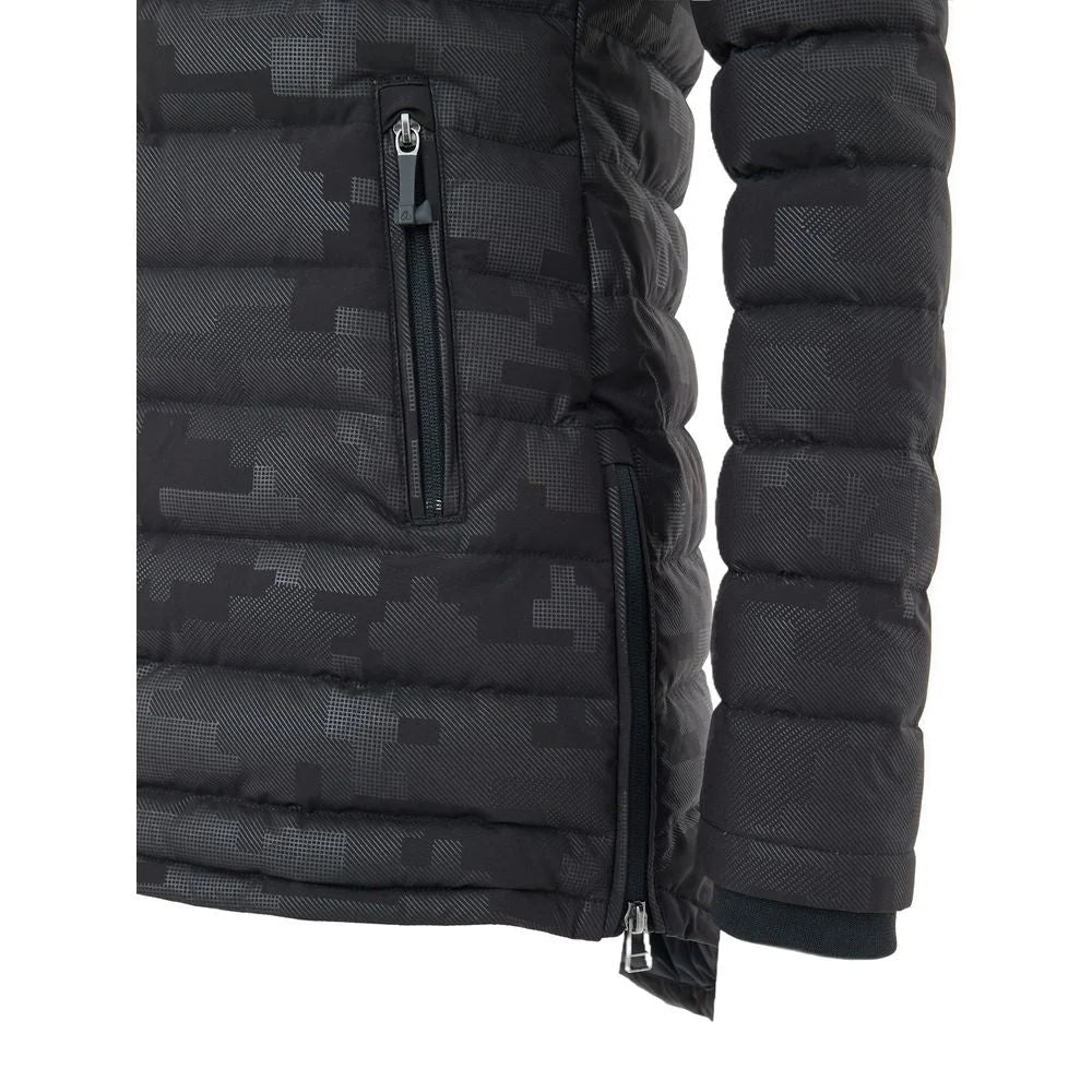 Moose Knuckles Black Nylon Coat - S