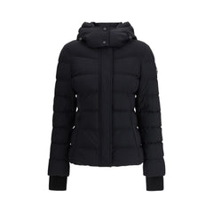 Moose Knuckles Black Nylon Coat - XL
