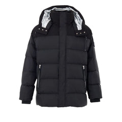 Moose Knuckles Black Nylon Jackets And Coat - M