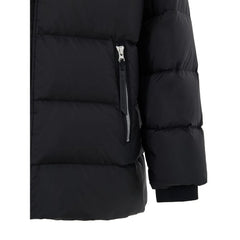 Moose Knuckles Black Nylon Jackets And Coat - M