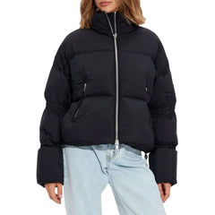 Moose Knuckles Black Nylon Jackets & Coat - XS - Puffer Jackets