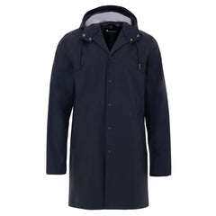 Moose Knuckles Black Nylon Trench Coat - M