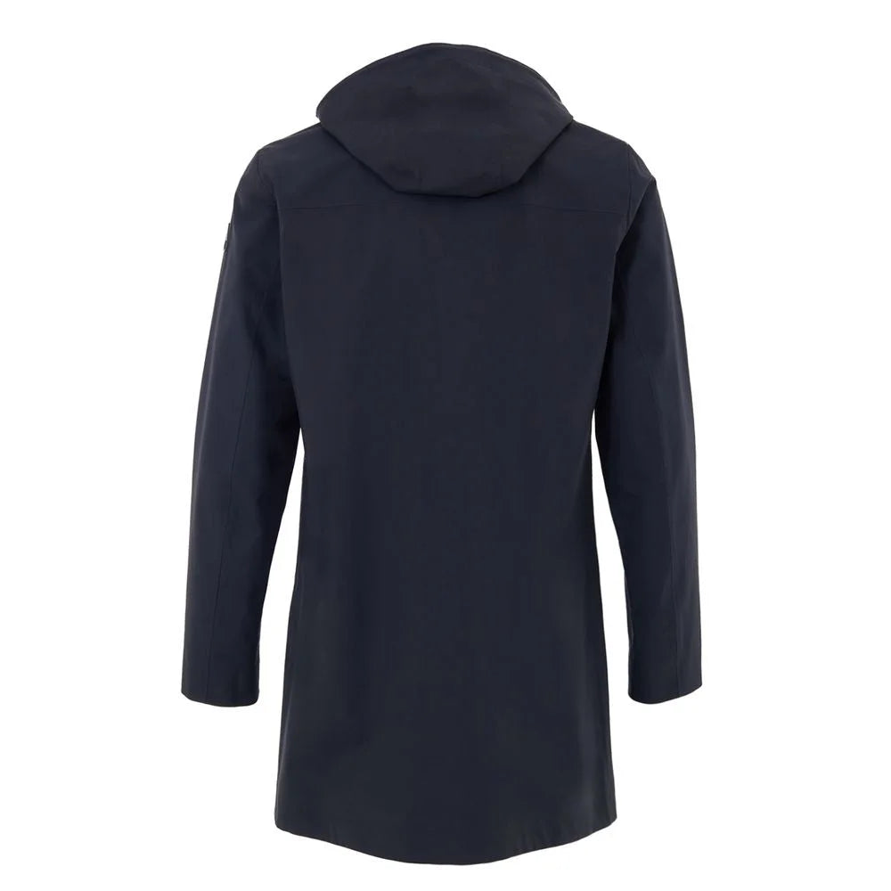 Moose Knuckles Black Nylon Trench Coat - M