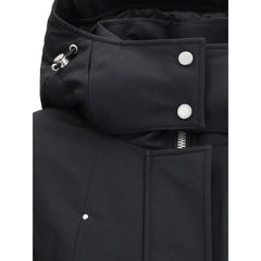 Moose Knuckles Black Polyester Parka