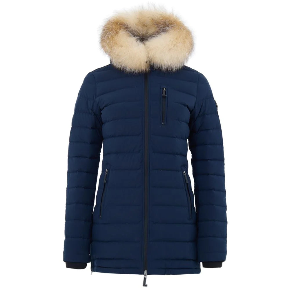 Moose Knuckles Blue Cotton Coat - S