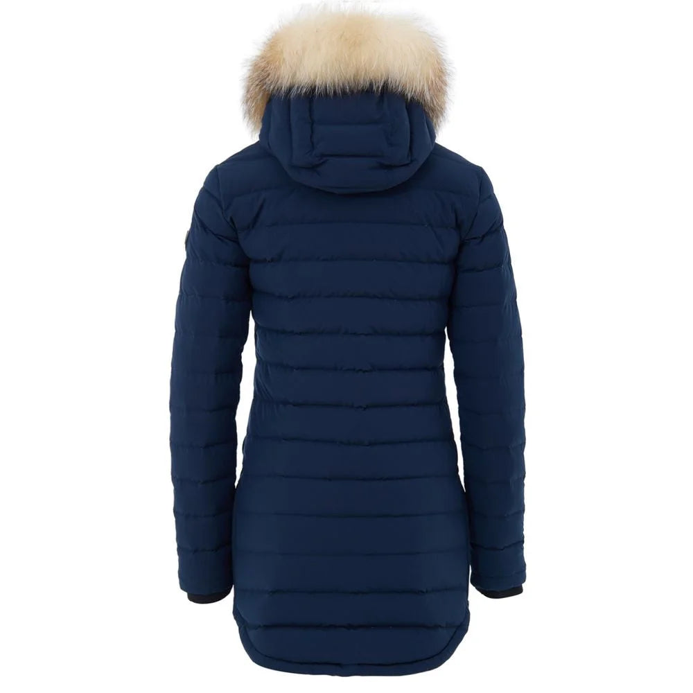 Moose Knuckles Blue Cotton Coat - S