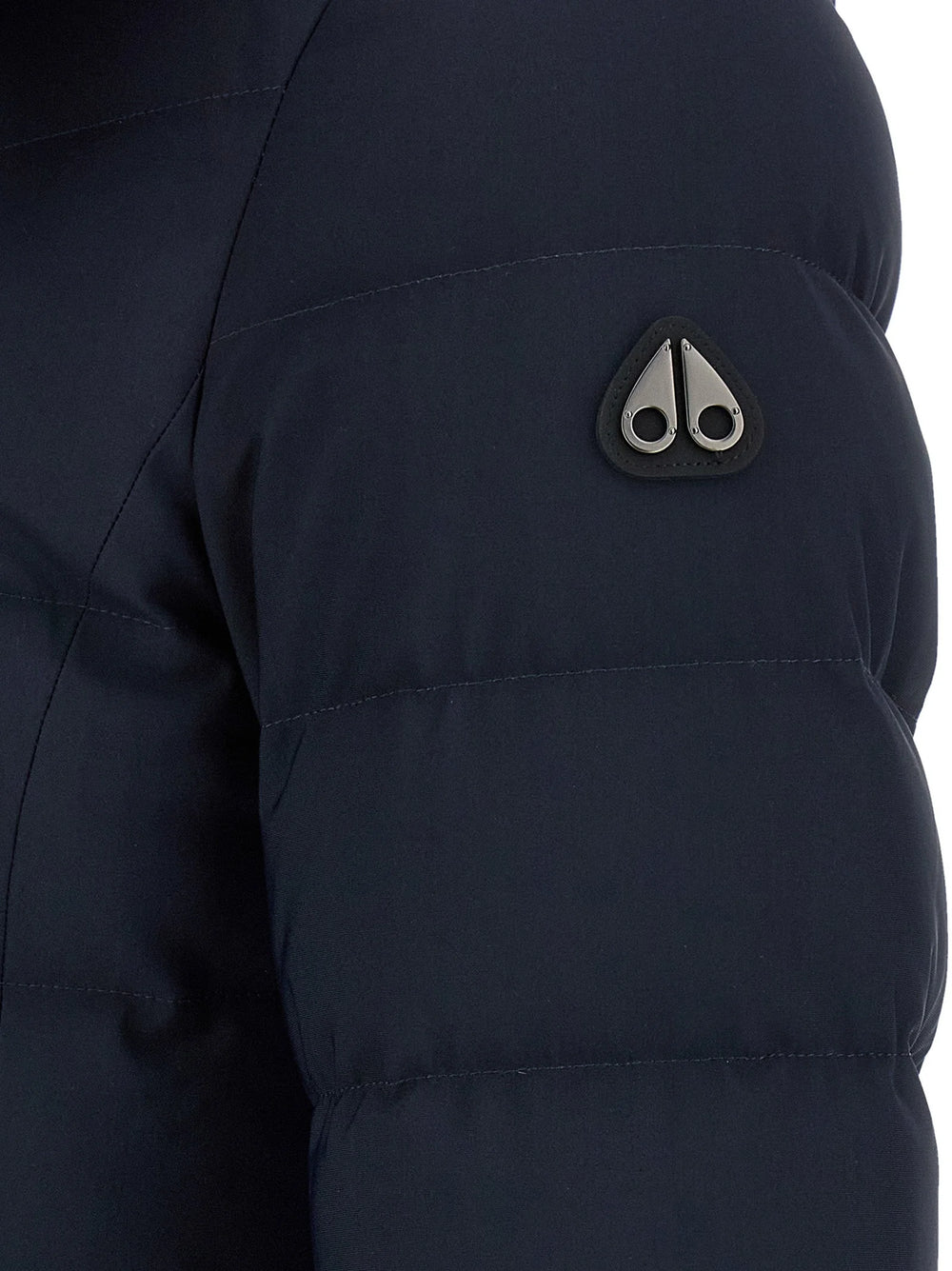 Moose Knuckles Blue Nylon Parka - L
