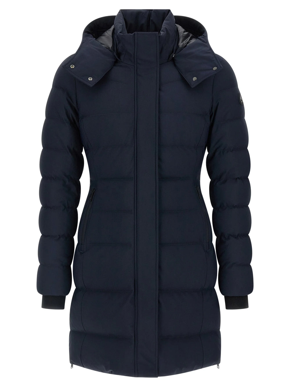 Moose Knuckles Blue Nylon Parka - L
