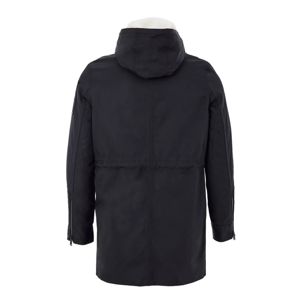 Moose Knuckles Blue Nylon Parka - S